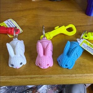 3 D Bunny Figit Key Chain